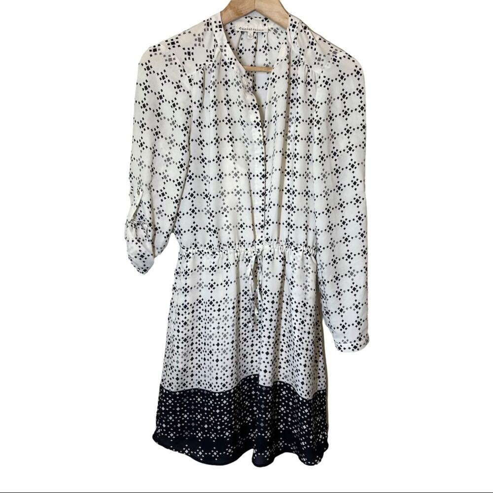 Daniel Rainn Dress XS Black White